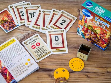 Настільна гра для головоломок і загадок, включаючи картки-підказки та реквізит - Сімейна гра для дітей віком від 8 років 59227