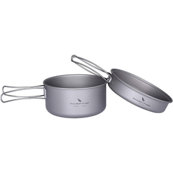 Л/1,95 л/2,9 л Кемпінговий підвісний горщик Каструля для супу з кришкою Відкритий посуд Легкий чайник Чаша для походів Кухонне нач