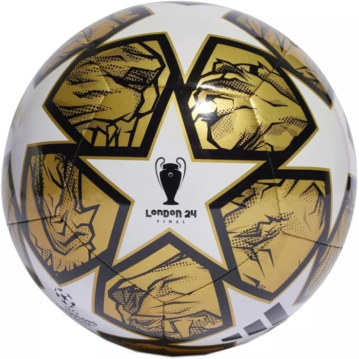 М'яч клубний Adidas UEFA Champions League IN9330, унісекс, золотий, 4 EU