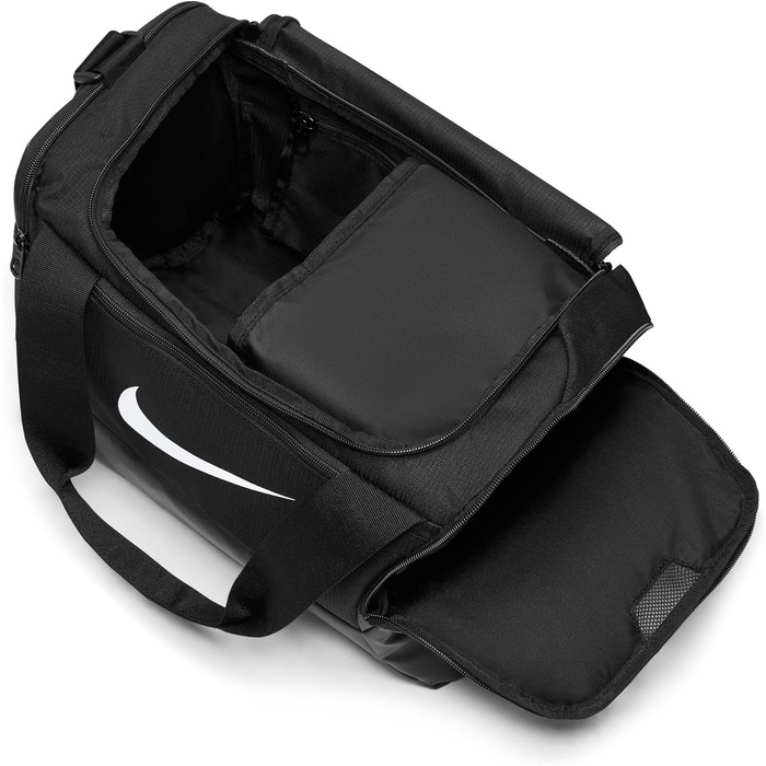Тренувальна сумка Nike Brasilia 9.5 (XS, 25 л), DM3977 Чорний/Чорний/Білий, один розмір