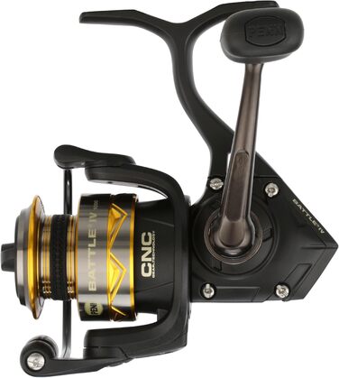 Спінінгова котушка PENN Battle III - Міцна морська спінінгова котушка для лову на живця - окунь, сайда, тріска, скумбрія, губан 200