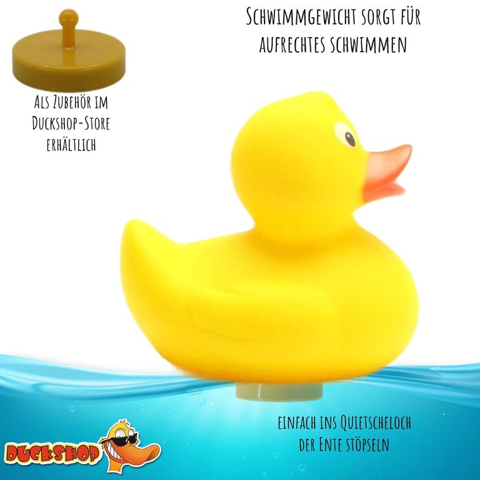 Класика серед гумових качечок I Rubber duck IL 8,5 см I Подарунок дітям I Подарунок колекціонерам