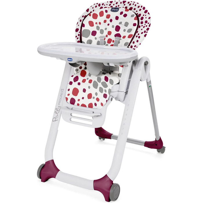 Регульований стільчик для годування від народження до 3 років (15 кг), дитячий стільчик для годування з функцією нахилу та сидіння