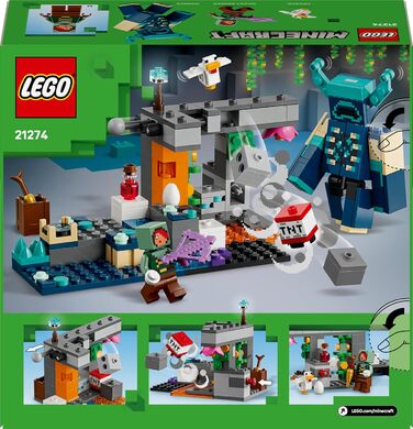 Конструктор LEGO Minecraft 21274, Зустріч з Варденом, 238 деталей