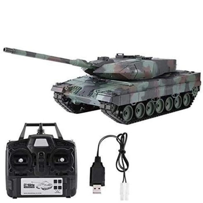 Оновлена версія 7 RC танк Leopard 2 A6 Німецький Kampfpanzer 116, 3889-1