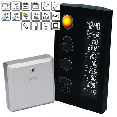 Метеостанція Technoline WS6650 Black (WS6650)
