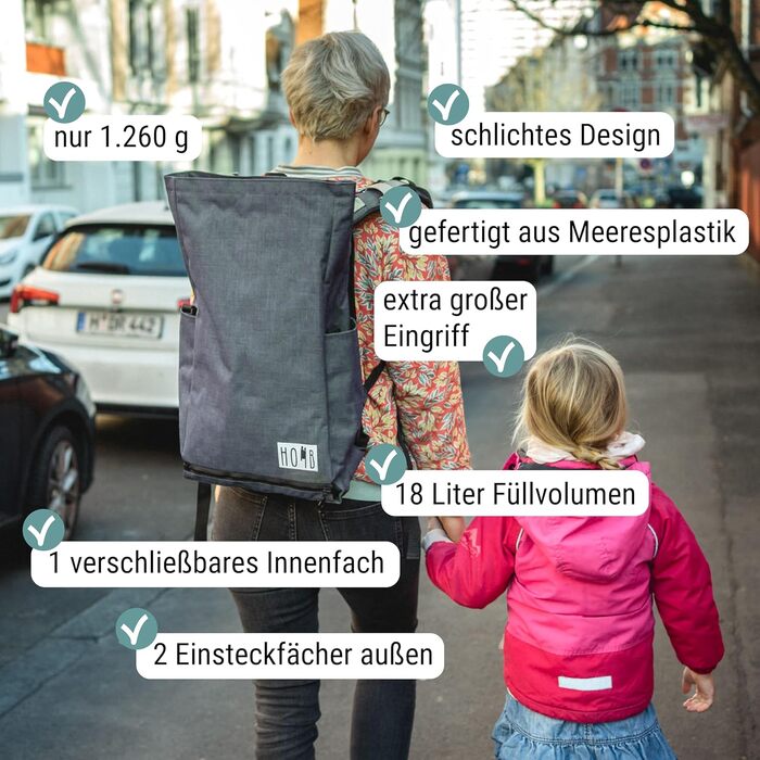 Рюкзак зі спинкою - найлегша м&39яка переноска - люлька для спини до 25 кг - люлька для походів від 2 років - рюкзак (сіро-рябий)