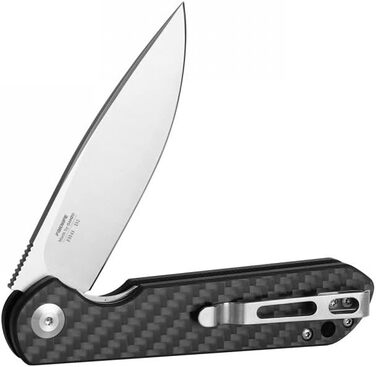 Складаний ніж зі сталі D2 лезо G10 антиковзаюча ручка з кліпсою Гострий одноручний ніж з піхвами і шарикопідшипником Кемпінг Полюв