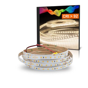 Світлодіодна стрічка Mextronic ATLA Нейтральний білий (4000K) 24W 5 метрів 24V IP20 CRI 92