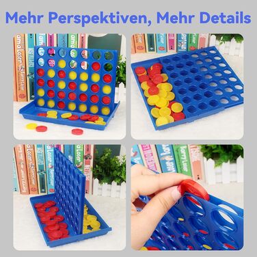 Настільна гра Pup Go &quot4 в ряд" стандартного розміру для дітей віком від 3 років, для дівчаток та хлопчиків, розвиваюча стратегічна гра-іграшка, дитячі ігри для 2 гравців, 6 змінних фішок