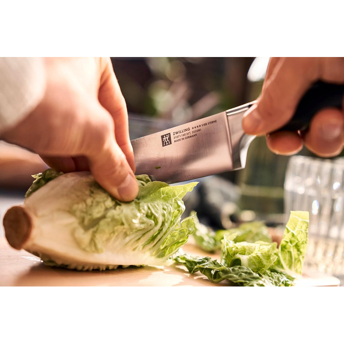 Набір ножів ZWILLING Four Star Traveller Set/Knife Set із 7 предметів для кемпінгу, набір із 3 ножів, обробна дошка, ніж офіціанта, ножиці та сумка для перенесення