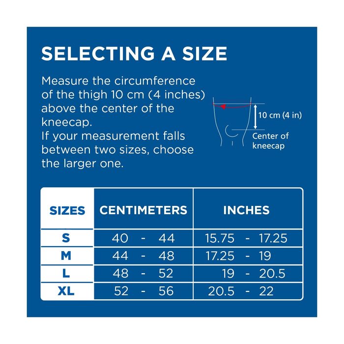 Наколінник регульований (L) - Медіальна та латеральна стабілізація - Компресійний наколінник для чоловіків - Наколінник для жінок - Зручний дихаючий відкритий дизайн - Підтримка колін - Ідеально підходить для занять спортом, 3