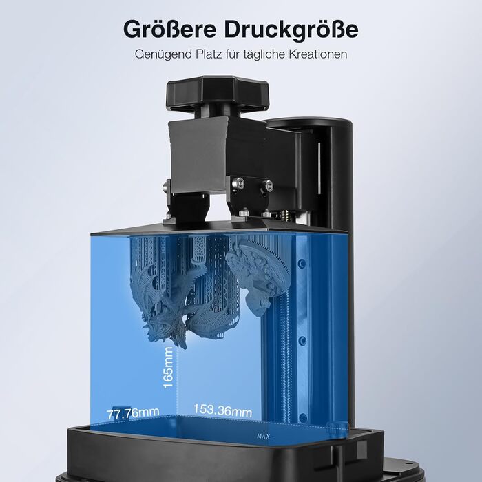 Принтер, полімерний 3D-принтер із монохромним РК-дисплеєм 9K, підключенням до Wi-Fi, простим вирівнюванням, плівкою ACF Release Li