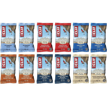 Енергетичний батончик Clif Bar Variety, пробна упаковка 12x68 г, мікс 68 г (12 шт.)