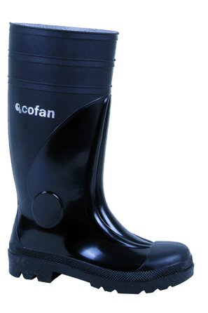 Водні чоботи Cofan унісекс зі сталевим носком та устілкою S-5 S-5, T-42 чорного кольору