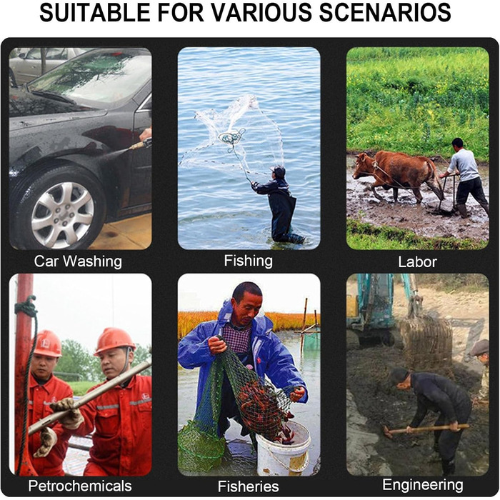 Чоловічі потовщені теплі вейдерси, заввишки 80 см, для риболовлі, полювання, активного відпочинку, розмір 38 EU, чорні