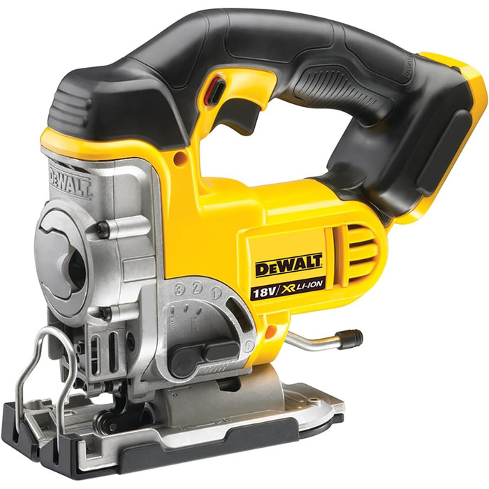 Акумуляторний лобзик Dewalt 18 вольт DCS331N (низьковібраційний високопродуктивний двигун, електронне регулювання швидкості ходу,