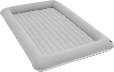 Портативний надувний дитячий матрац 156 x 100 x 30 см, зручний надувний матрац з ПВХ з піднятою рамою, легкий дорожній надувний матрац зі швидким надуванням для комфортного сну Літак, кемпінг, активний відпочинок