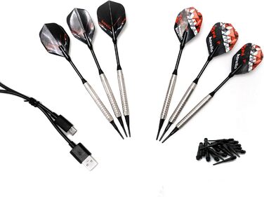 Електронна мішень для дартсу Karella CB-Smart, переможець тестів серед електронних м&39яких мішень для дартсу, найсучасніша онлайн-функція Bluetooth, 37 ігор, електронна розумна мішень для дартсу, точні турнірні розміри, подвійна/потрійна відстань між 2 л