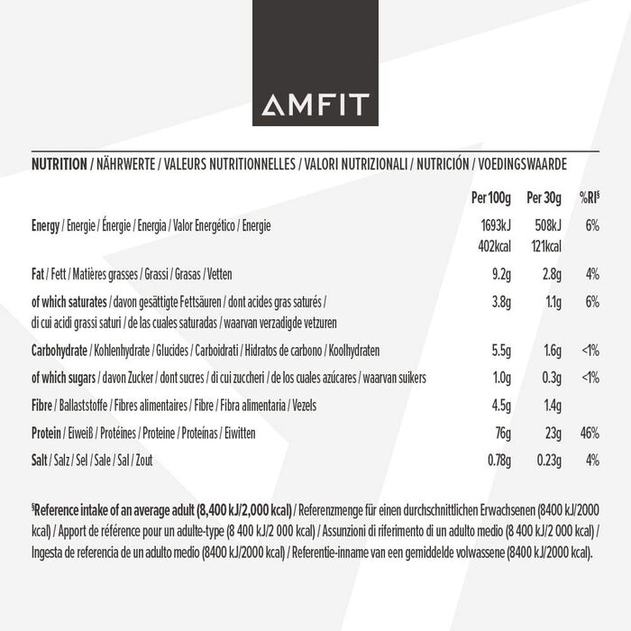 Протеїновий порошок Amfit Nutrition Whey, Ваніль, 1 кг