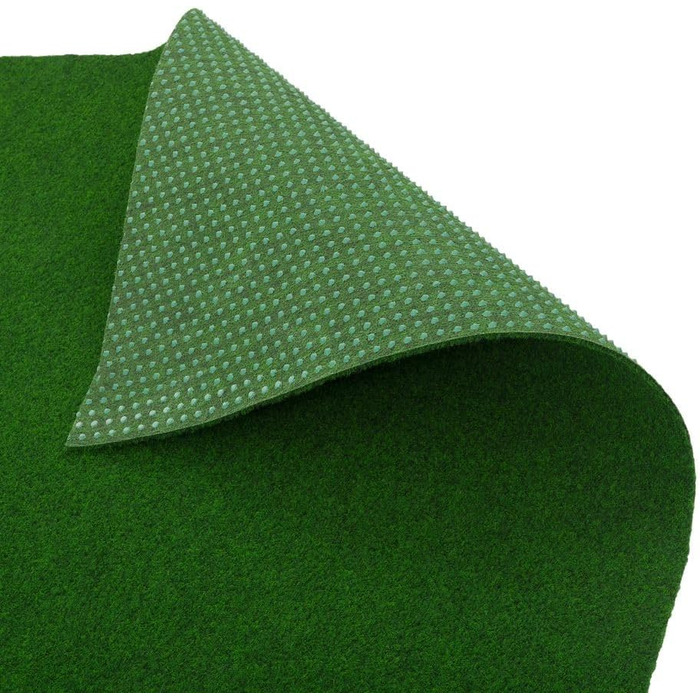 Килим для газону зі штучною травою Snapstyle Comfort зі шпильками Kingston Green Uni в 19 розмірах 200х100 см