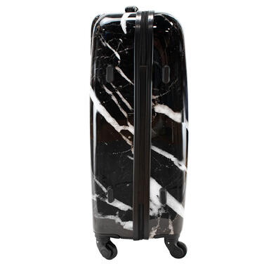 Валіза Semi Line 24' (M) Black Marble (T5730-2)
