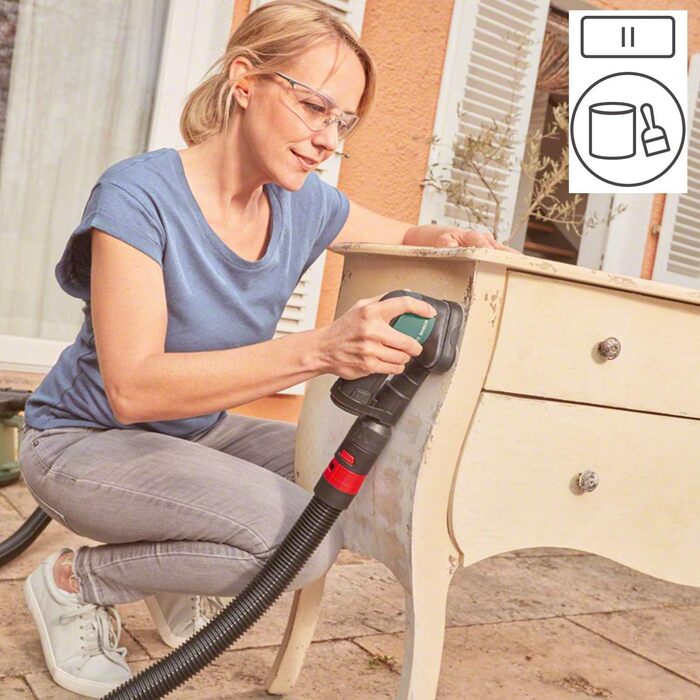 Акумуляторна шліфувальна машина та полірувальна машина Bosch EasyCurvSander 12 (без акумулятора, 12 В, шліфувальний круг 38 мм, в