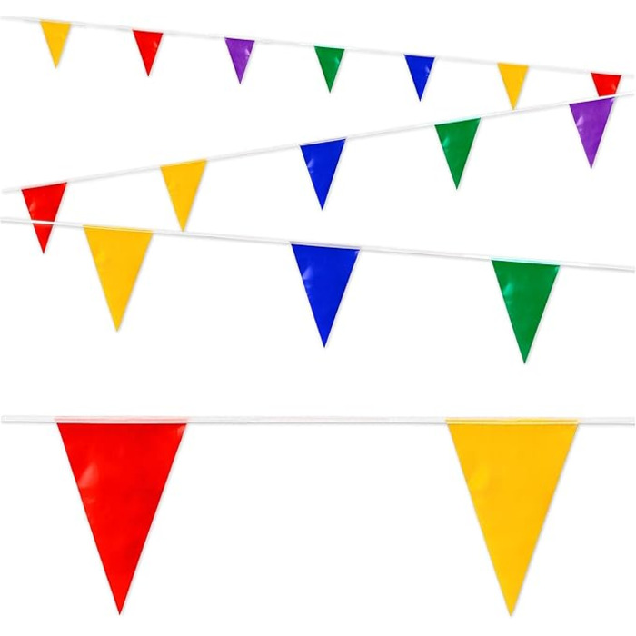 Святкова гірлянда прапорців WIDMANN MILANO 10 м (20 прапорців)