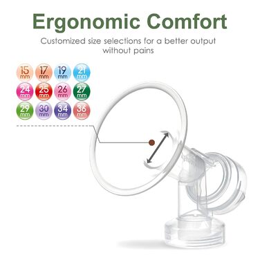 Цільна підтримка грудей з клапаном і мембраною для молоковідсмоктувачів Medela виробництва Maymom (3.9)