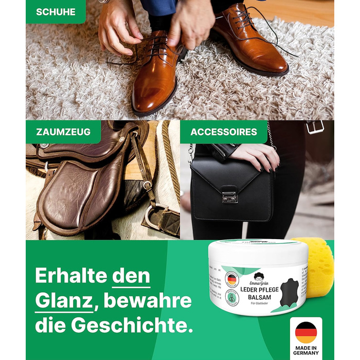 Шкіряний жир безбарвний 500 мл З БДЖОЛИНИМ ВОСКОМ - Догляд за шкірою для взуття, курток, сумок, вуздечки та сідла - Засоби по догл