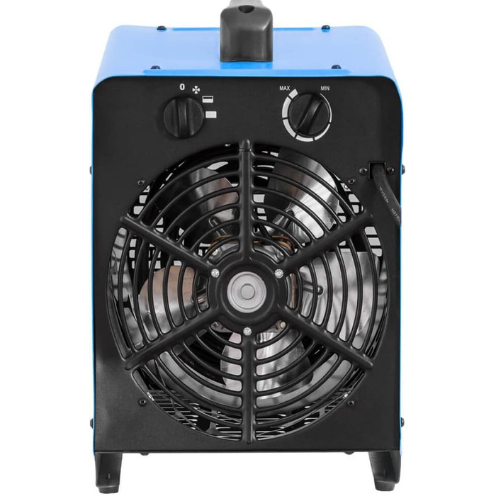 Тепловентилятор 3000 Вт будівельний обігрівач електричний 3 кВт для майстерні наметовий обігрівач кемпінговий, портативний обігрів