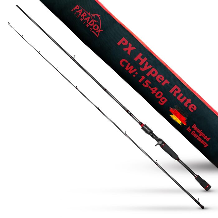 М I 10-20 г / 15-40 г / 20-60 г I з котушкою Hyper Cast Baitcast I Вудка Baitcast для щуки Baitcaster Combo для рибалок-правшів 210 15-40 г, 2.10