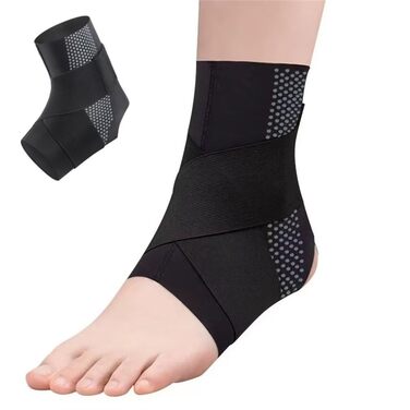 Активний захисний бандаж SWZEC Amalios AnkleGuard AnkleGuard L Black