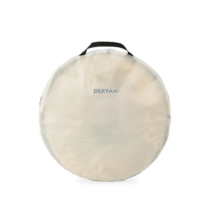 Кемпінгове ліжко Deryan Scott Дитячий намет Захист від ультрафіолету 50 Ліжко для малюків Кремове