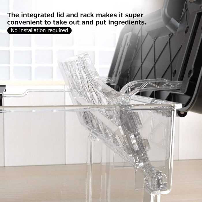 Контейнер Sous Vide з кришкою Контейнер Sous Vide зі стійкою 11 л для плити Sous Vide Stick кількох брендів підходить багатофункціональний дводверний прозорий полікарбонат без BPA