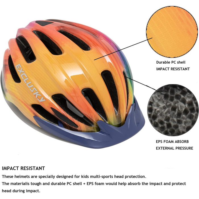 Ексклюзивний велосипедний шолом дитячий хлопчики 50-57 см дитячий велосипедний шолом з підсвічуванням дитячий велосипедний шолом з