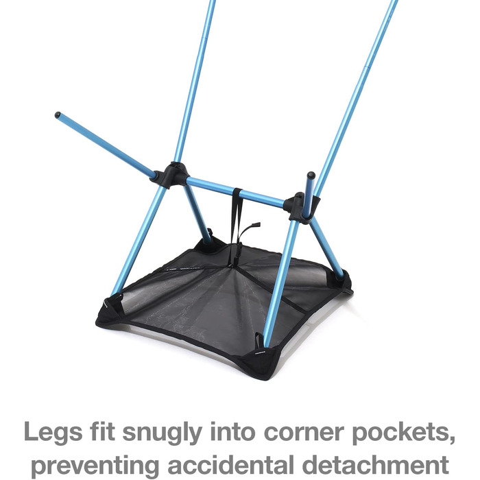 Підкладка Helinox Цей легко зберігається, цей незамінний аксесуар допомагає запобігти провалюванню крісла в пісок або м&39який ґрунт. 22 дюйми (Д) x 10 дюймів (Ш) x 2 дюйми (В)