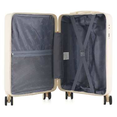 Валіза Semi Line 20' (S) Ecru (T5757-2)