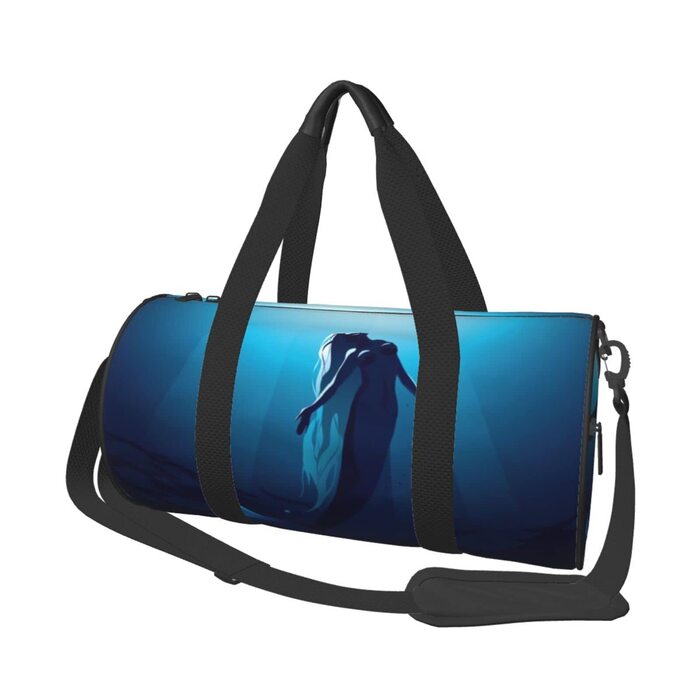 Дорожня сумка-мішок Блакитна Русалка, спортивна сумка для чоловіків та жінок, велика спортивна сумка