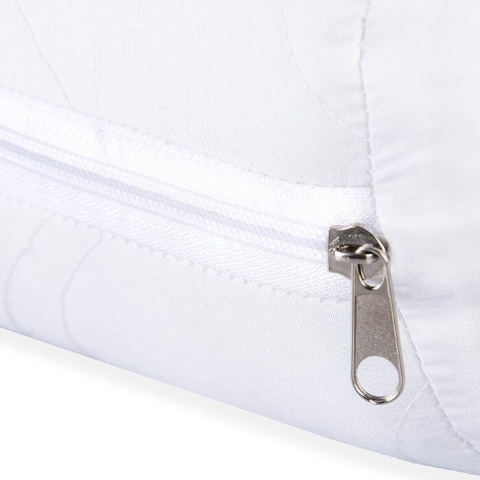 Подушка для шиї CelinaTex First Class, 2 валика для шиї, 40 x 15 см, мікрофібра, порожниста, дихаюча, стійка до кипіння, з набивкою-блискавкою, волокнистий наповнювач, 2 шт., 40 x 15 см