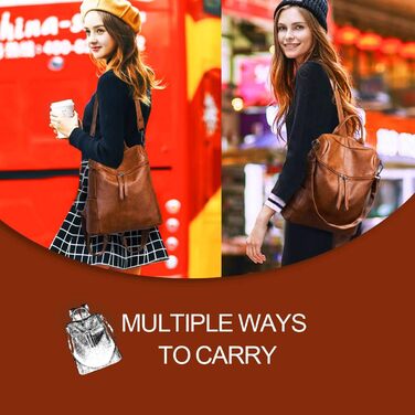 Рюкзак жіночий невеликий проти крадіжки з пу шкіряна сумка через плече сумочка міський рюкзак для жінок дівчат елегантний для подо