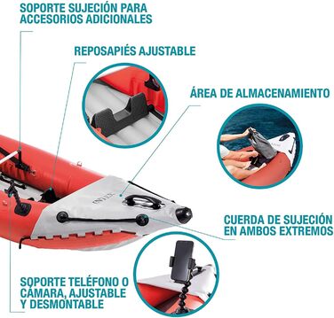 Надувний каяк на 2 особи