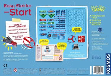 Набір для експериментів Easy Elektro Start KOSMOS, основи електрики