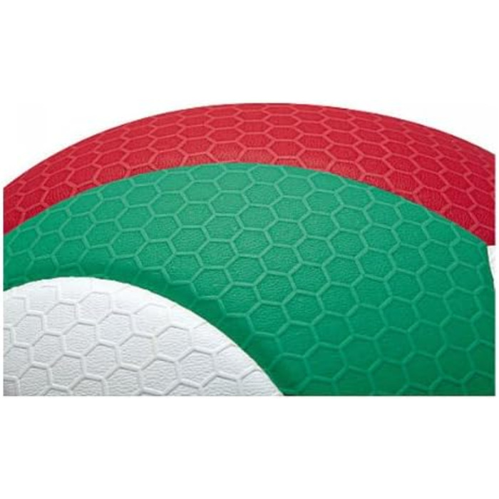 Волейбольний мяч FLISTATEC, схвалений FIVB, червоний, білий, зелений