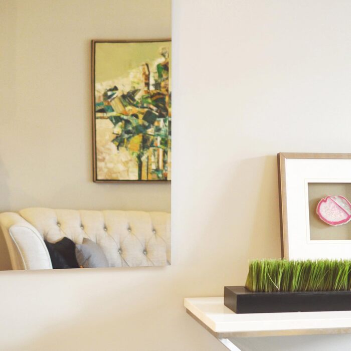 Інфрачервоний дзеркальний обігрівач VIESTA H320 320 Вт з термостатом TH10 Компактна нагрівальна панель з технологією вуглецевих кристалів Плоский настінний обігрівач із дзеркальним склом Стильне дизайнерське дзеркало 2-в-1 320 Вт