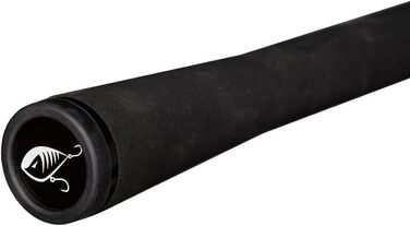 Спінінгове вудилище Zeck Predator 2.40m 80g Troy - туристичне вудилище для лову щуки та судака, вудилище для лову щуки, вудилище для риболовлі, вудилище на блешню, вудилище з м&39якого пластику