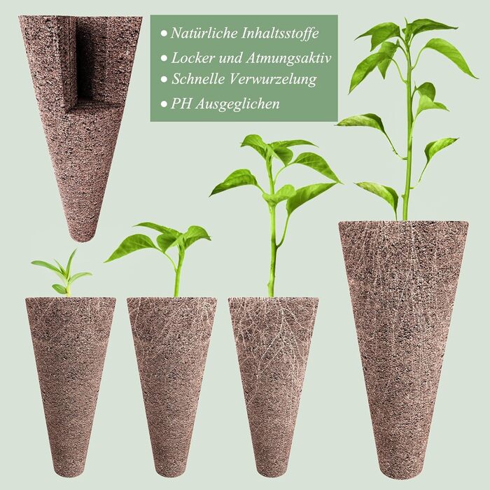 Губки для росту Cieex 125 шт., запасні губки для розведення 50 шт., садові аксесуари для гідропоніки для системи Start із 50 етикетками, 12 ізоляційних кришок, 12 кошиків для рослин, 1 пінцет