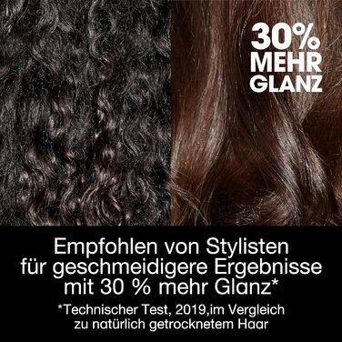 Фен ghd helios швидке сушіння, низький рівень шуму та легка вага, стайлінг Blowout, колір Negro