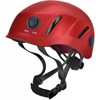 Класичний шолом Tontron Kletterhelm Bergsteigerhelm Rot L