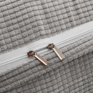 Подушка для спини OHMG 120/140/160/180/200 см, клиноподібна подушка, підходить для ліжка та дивана, трикутна подушка для читання, подушка зі знімним чохлом, який можна прати, з практичною бічною кишенею, подушка для сидіння, настінна подушка 120*50*20 см 